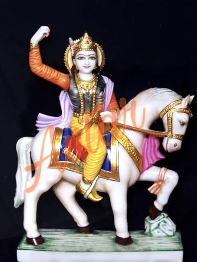 Marble Kalki Avtar Statue